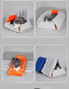 CAT BEDS - Versatile Cat Tunnel Sofa Bed