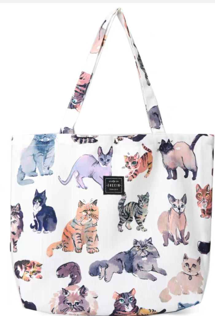 Cat 2025 canvas bag