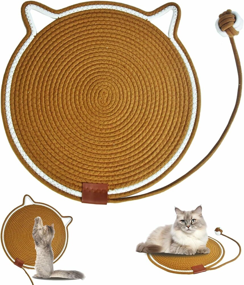 SCRATCHING MAT - Cat Ear Shaped Cat Scratching Mat