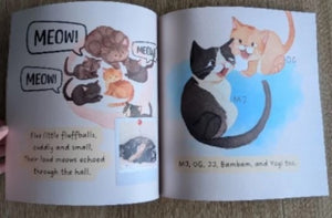 BOOKS - The Tale of Seven Furry Felines by S. Fam