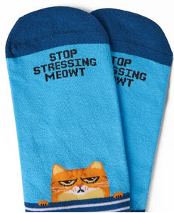 SOCKS_Stress Relief Cat Sock by Talking Toes