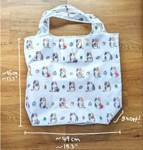 ECO BAG - Grocery Cats Reusable Grocery Eco Bag by SteakandEggsPlease
