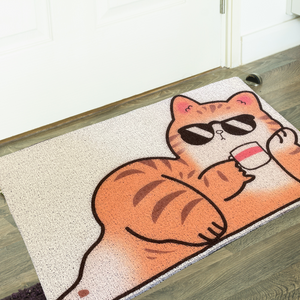 FLOOR MAT - Ginger Cat Floor Mat