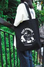 CAT PERSON Tote bag