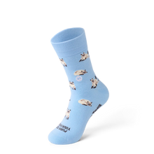 Talking Toes - Grumpy Siamese (Crew Socks)