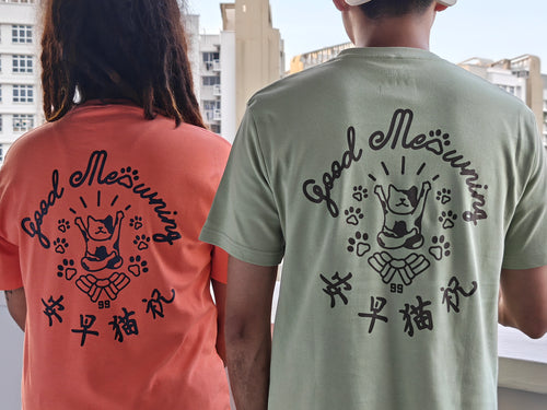 GOOD MEOWNING Tee by CWS
