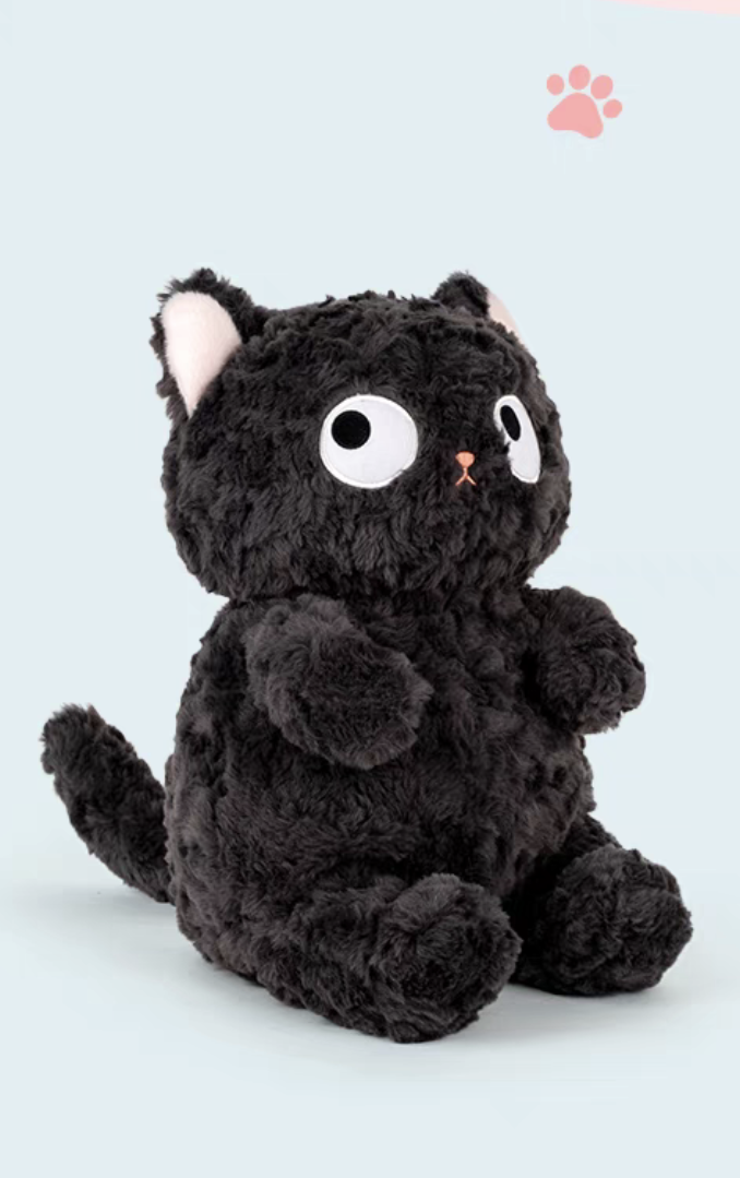 PLUSH - Judging Black Kittens Huggable Plush