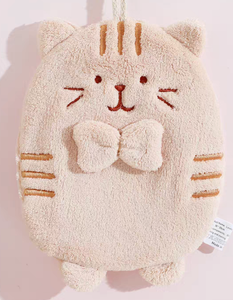 WASH TOWELS - Cute Cat Coral Velvet Towels