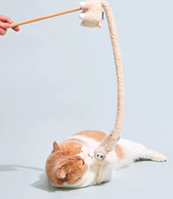 CAT TOY - Interactive Wooden Stick Catnip Teaser