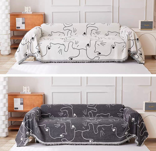 BLANKET - Anti-Scratch Reversible Cat Sofa Cover