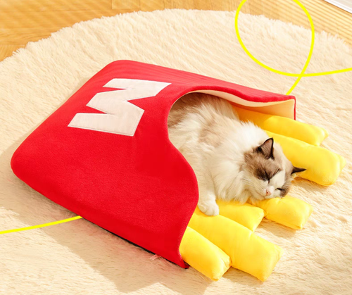 CAT BED - French Fries Cat Bed