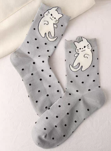 SOCKS - Polkadot Ankle Socks