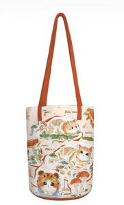 TOTE BAG - Chubby Ginger Bucket Bag Series