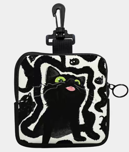 POUCH - Bleh Black Cat Pouch