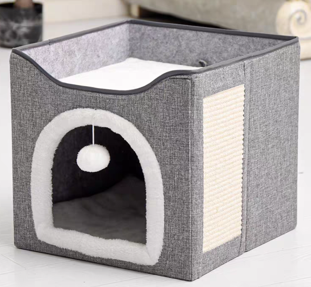 CAT BED - Folderable Cat House