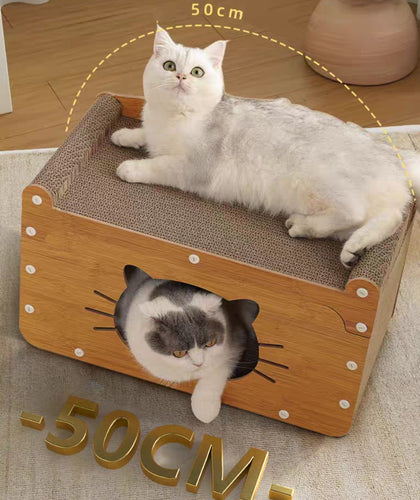 SCRATCHER BOX - Double Deck Scratcher Box