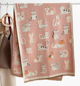 SCARVES - Modern Oversized Cat Scarf