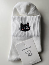 Socks - Freesize single cat head socks