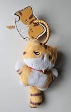 Keychain - Crouching Tiger Grumpy Kitten