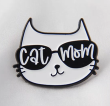 PINS - Cat Mom, Cat Daddy Pins