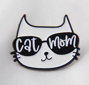 PINS - Cat Mom, Cat Daddy Pins