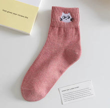 SOCKS - Embroidered Ankle Socks - Cat Mama Shop