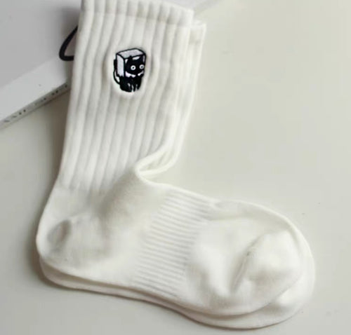 SOCKS - Embroidered Sport Socks