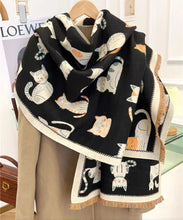 SCARVES - Modern Oversized Cat Scarf