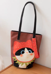 TOTE BAG - Tuxedo Bucket Bag
