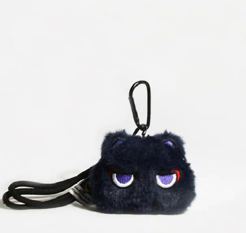ACCESSORY -Unimpressed Black Cat Keychain