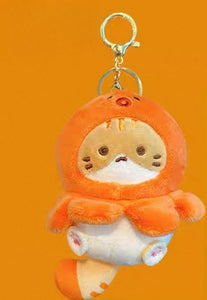 ACCESSORY -Soft Squishy Plushie Keychain Japanese Cat Series