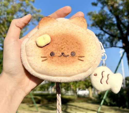 POUCH - Toast Cat Coin Pouch