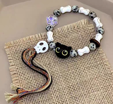 ACCESSORIES - Black Cat Adjustable String Bracelet