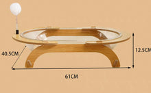 SCRATCHER - Giant Transparent Bathtub Cat Bed