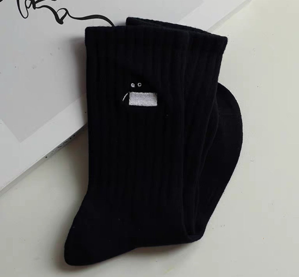 SOCKS - Embroidered Sport Socks