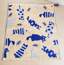 WASH TOWELS -  Japanese Cat Cotton Face Towels