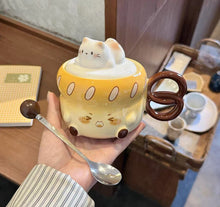 CUP - Cookie Jar Cat Mug with Lid