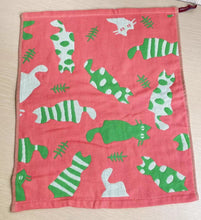 WASH TOWELS -  Japanese Cat Cotton Face Towels