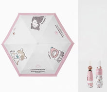 UMBRELLAS - Pawsome Compact 5 Fold Cute Cat Umbrella