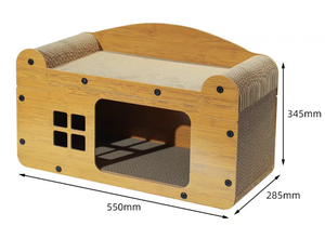 SCRATCHER BOX - Double Deck Scratcher Box