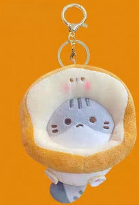 ACCESSORY -Soft Squishy Plushie Keychain Japanese Cat Series