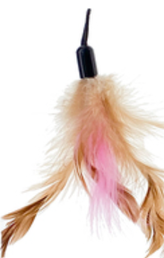 CAT TOY - Bendy Feather/Bird Teaser Toys