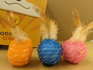 CAT TOY - Rolly Feather Toy
