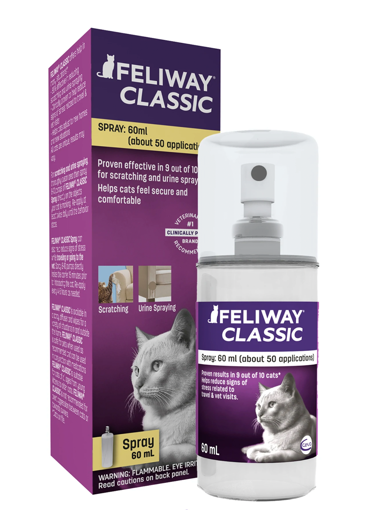 Feliway Classic Spray 60ml Cat Mama Shop