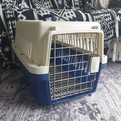 CARRIER - Spring latch blue carrier