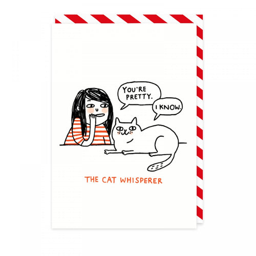 Greeting Card - Cat Whisperer - CatMamaShop