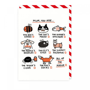 Greeting Card - Mum, you are ... - CatMamaShop