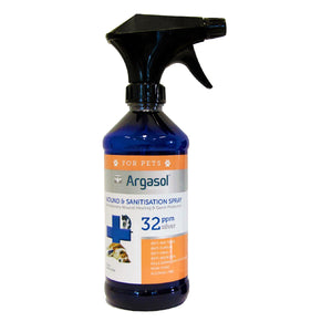 ArgasolWound and Sanitisation Spray 500ml, 32ppm - CatMamaShop